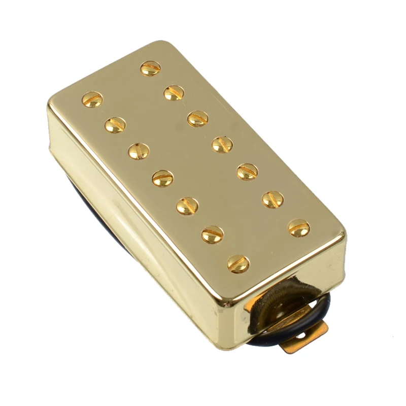 ALLMusic 7 String Guitar Humbucker Pickup Dual in Line slotted Screw for Electric Guitar Gold