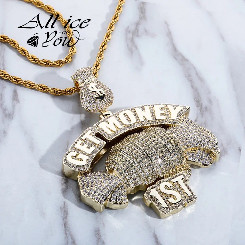 ALLICEONYOU New Hip Hop Pendant With 