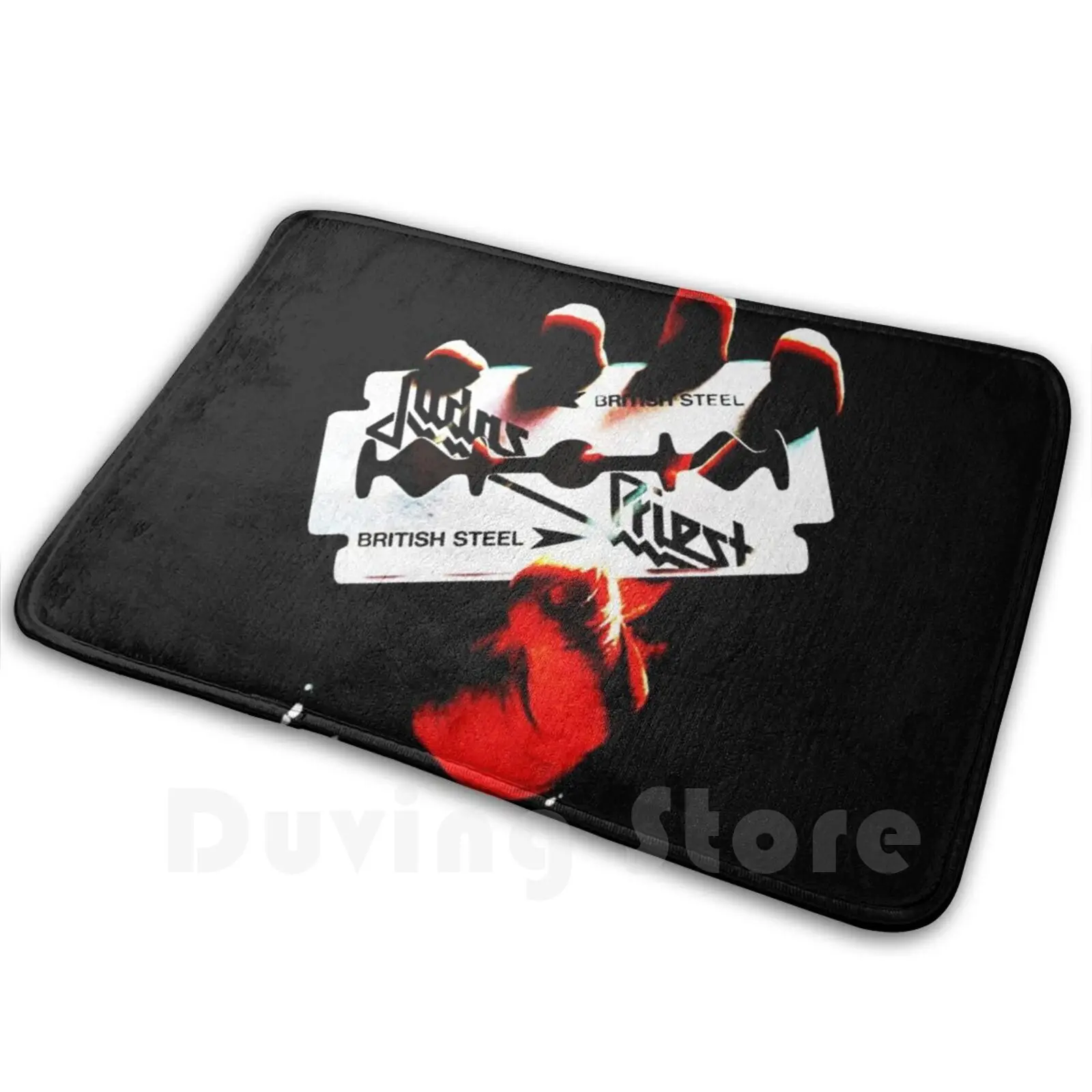 Grab It Fastt Carpet Mat Rug Cushion Soft Non-Slip Judas Priest Yes Yes Band Band Rok Progresif Art Pop Progressive