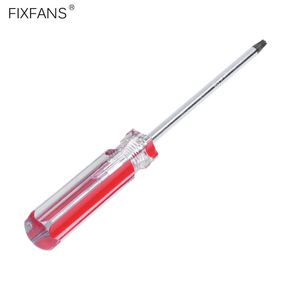 FIXFANS-destornillador de estrella de seguridad T20 Torx, con agujero para electrodomésticos, muebles, herramientas manuales de reparación