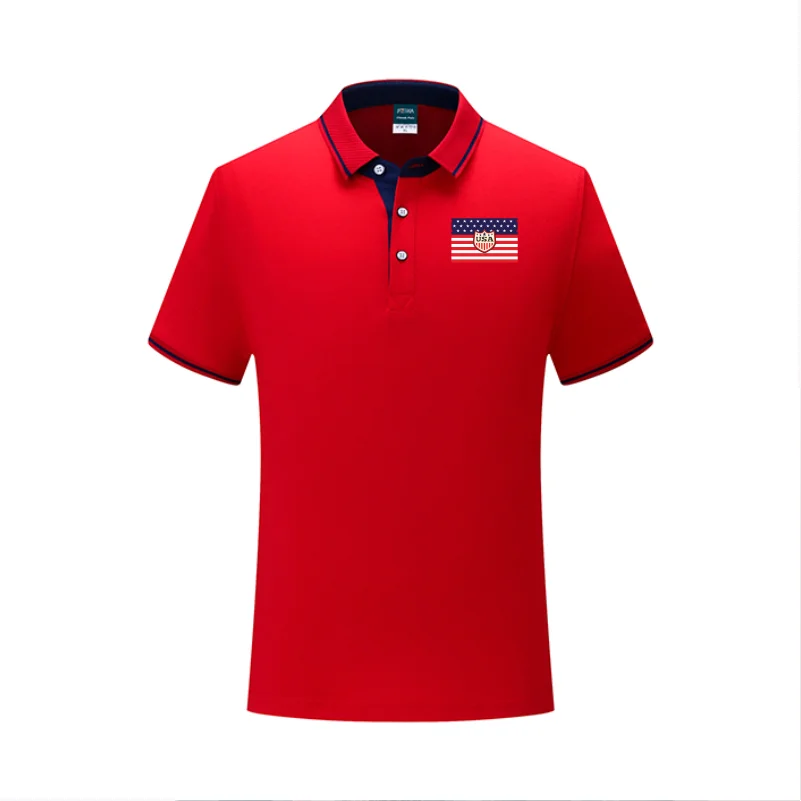 POLO informal de manga corta para verano, Camisa de algodón de Color sólido, uniforme de grupo Personal, diseño impreso personalizado, logotipo de