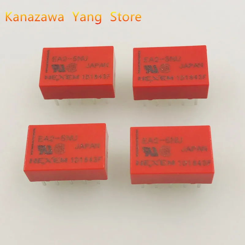 10 Pcs 20 Pcs Signal Relays EA2-5Nu 1A 10-Pin Instead Of Tq2-5V l   EA2-12Nu 1A  10-pin replaces TQ2-12V EA2-12NU