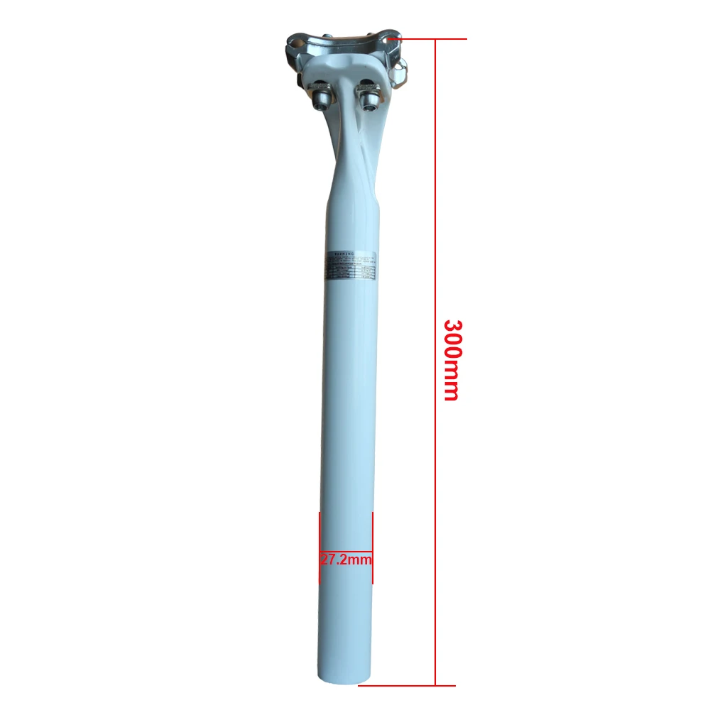 classic retro 27.2*350mm fixed gear Bike seatpost 30.9 MTB Road Track Bicycle setback seat post alloy Breaking wind seat tube