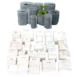 Biodegradable Nonwoven Fabric Nursery Planter Grow Bags Seedling Growing Planter Planting Pots Garden Eco-Friendly Ventilate Bag