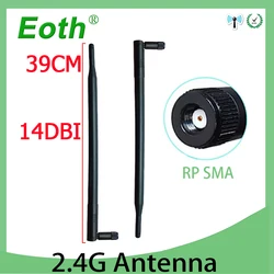 EOTH 2.4GHz Antenna 1P 2P 4P 12-14 dBi  antena RP-SMA Connector WiFi 2.4G pbx High Gain Wireless Networking Aerial Router Indoor