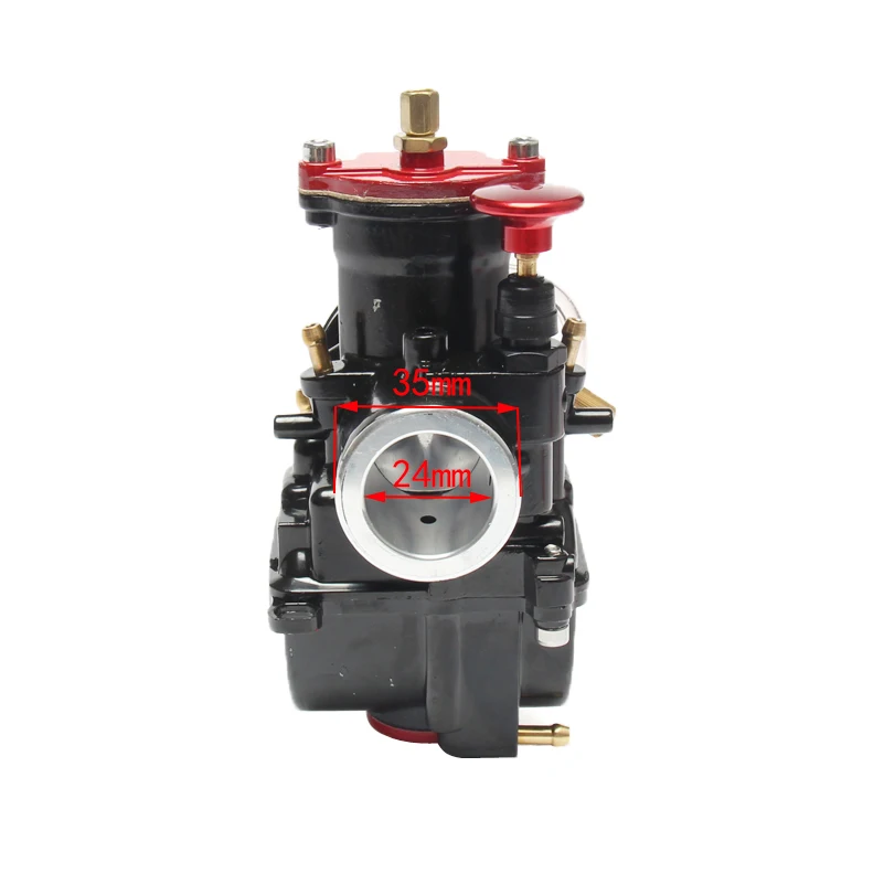 Motorcycle PWK24 Carburetor With Power Jet For Racing Moto Dirt Bike Motocross 90cc to 125cc engine