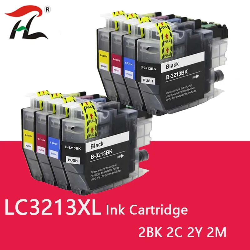 Compatible for LC3211 LC3213 Ink Cartridge For Brother DCP-J772DW DCP-J774DW MFC-J890DW MFC-J895DW Printers LC 3211 lc3213