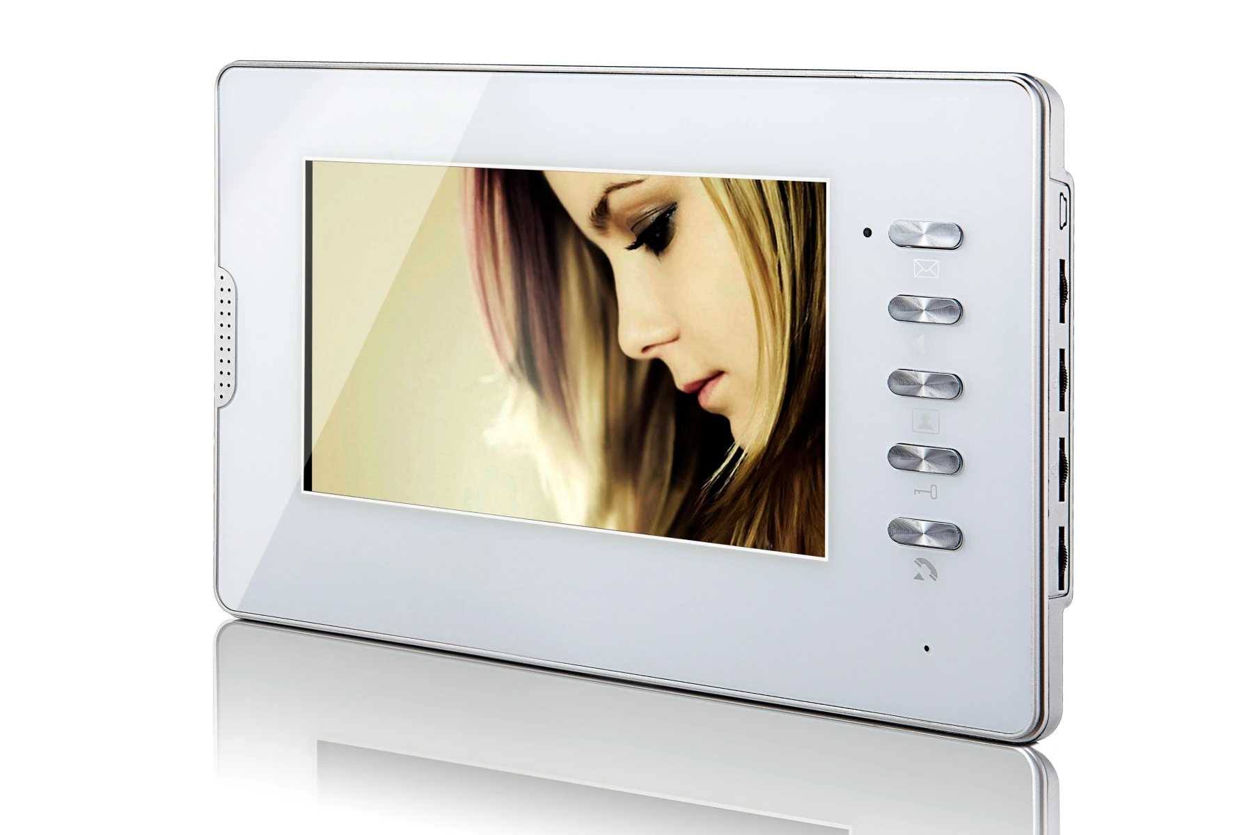 7 Inch TFT  Color LCD Video Door Phone Wired Video Intercom 2 Monitor Doorbell Intercom system