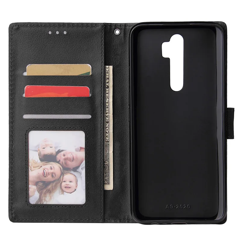 Leather Flip Case For OPPO A9 A5 2020 Realme 3 5 Pro XT X50 X2 Pro Reno Z 2Z 3 Pro Ace A91 A81 A31 2020 F15 F11 Pro Case Cover