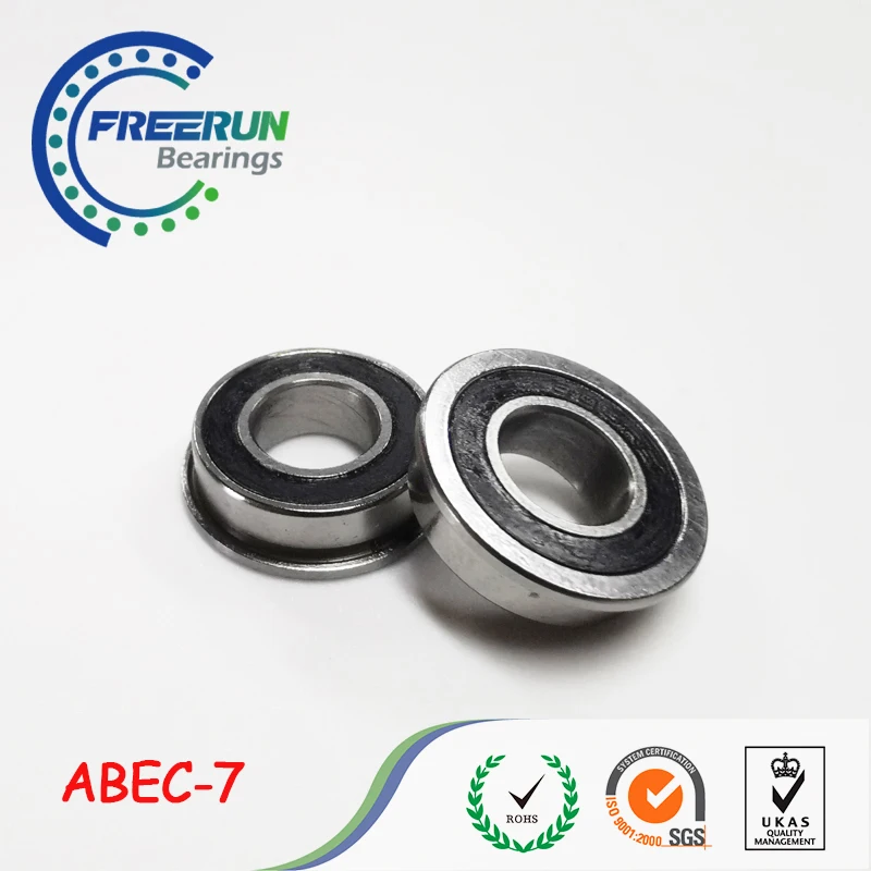 10Pcs  ABEC-7 F688-2RS Bearing 8x16x5 mm Flanged Miniature  For 3D Printer F688 RS Ball Bearings