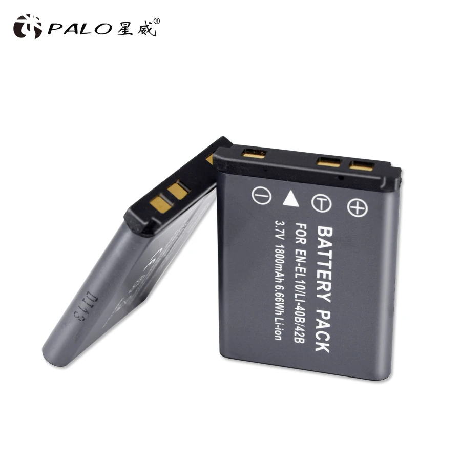 3.7V 1800mAh Li-40B Li40B Li 40B Li-42B EN-EL10 Battery EN EL10 ENEL10 Digital Camera Battery For Olympus Nikon Fujifilm Kodak