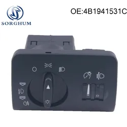 Headlight Fog Lamp Control Switch For AUDI A6 S6 C5 Allroad 4B1941531C