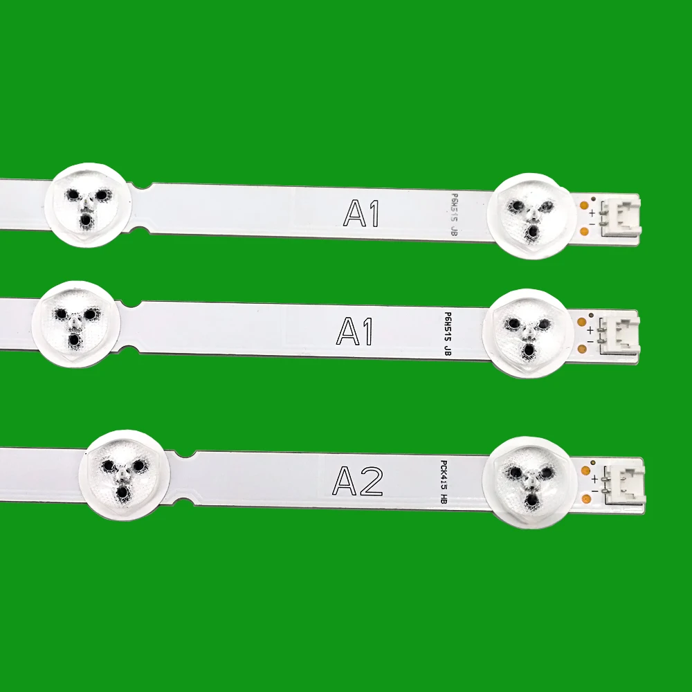 3 buah (2 * A1 * 7LED,1 * A2 * 8LED) lampu latar LED Bar untuk LG 32 "LG 6916L-1205A 6916L-1105A 6916L-1106A 121296a