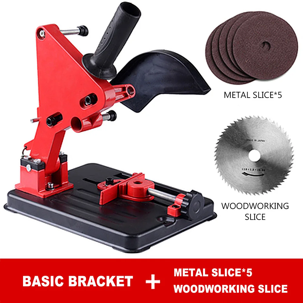 Amoladora angular, herramienta de conversión de máquina de corte variable, soporte de amoladora angular, soporte universal