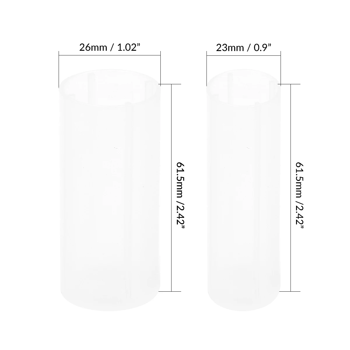 IMREN Battery Box Battery Holder Cylindrical Plastic Battery Holder 18650 to 21700/18650 to 26650 Battery Holder