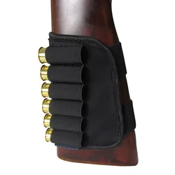 Beutel Pistole Zubehör Hinterschaft 12 Gauge Ammo Patronen Halter Elastische für Jagd Schießen ELUANSHI neopren Nylon Stoff