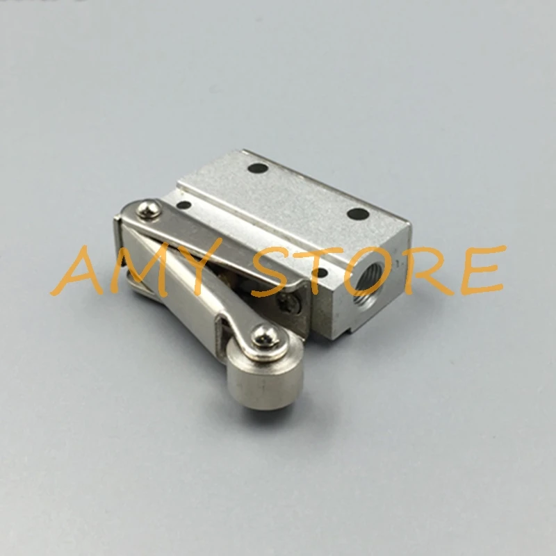 MOV-02 1/8" Mechanical Push Button Valve BSP Pneumatic Air Valve 1.5-8kgf/cm2