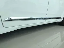 Car styling ABS chrome Side Door Body Cover trim stickers Strips Molding 4pcs for Toyota Sienna 2015 16 2017