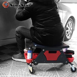 SCCD01 New Design Car Detailing Stool Chair Mobile Rolling Seat Creeper for Mechanics & Detailers