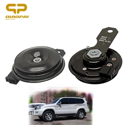 Electr altifalante de buzina de disco 12v, sirene de carro baixo db, som claxon buzina para toyota rav4 corolla camry vios reiz