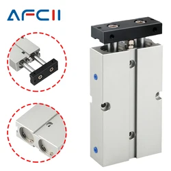 airtac twin rod cylinder tn25x20s Pneumatic Cylinder Double Rod Cylinder Bore tn10x200 tn10x50s tn16 tn20 cylinder tn32x10s