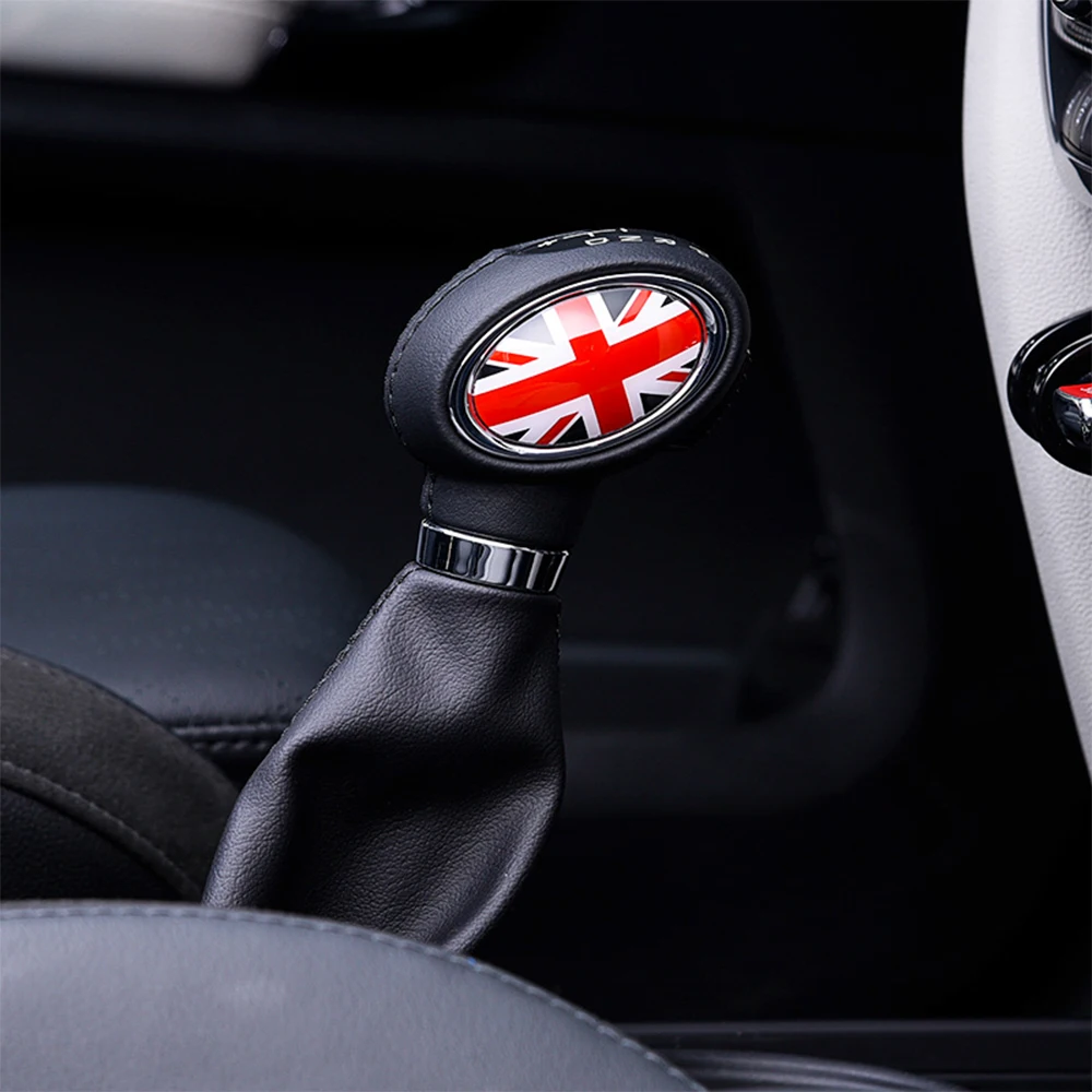 Gear Shift Knob Cover Automatic Transmission Lever Trims for Mini Cooper/ Cooper S 2/4 Door Hardtop F55 F56 Convertible F57 F54