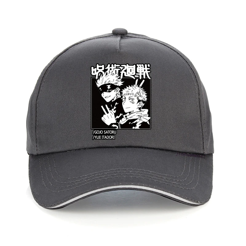 Anime Gojo Satoru hat Fashion men jujutsu kaisen Baseball Cap Summer unisex Casual jujutsu kaisen adjustable snapback hats