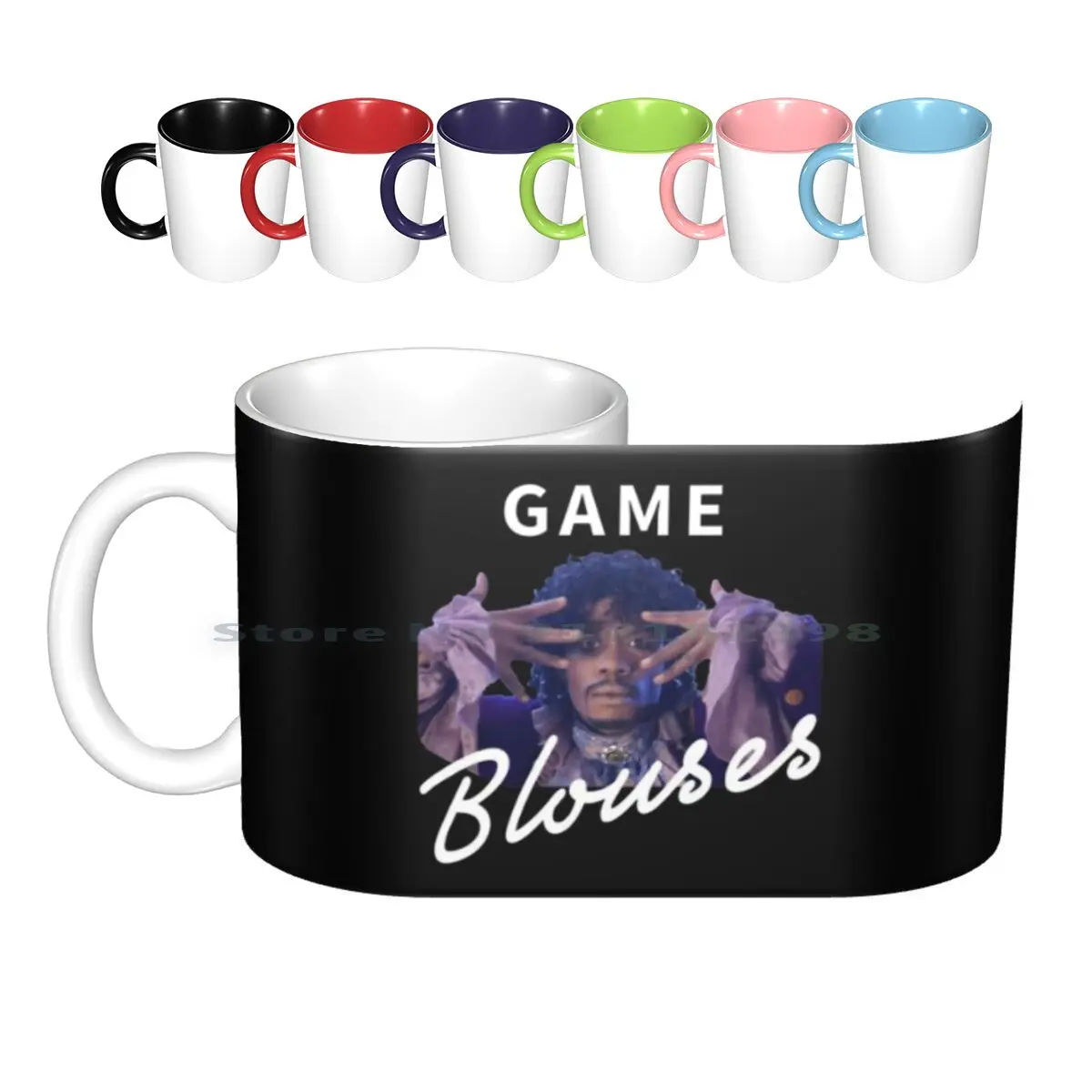 Game , Blouses Ceramic Mugs Coffee Cups Milk Tea Mug Prince Chapelle Dave Chappelle Chapelle Show Chappelle S Show Eddie Murphy