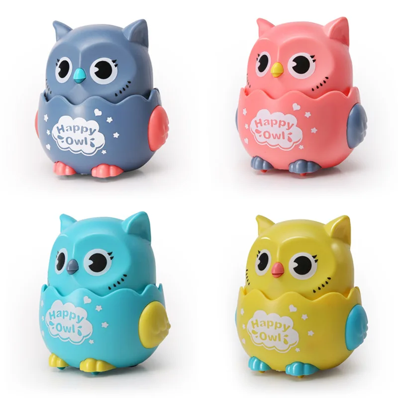 

Funny Pressing Inertial Sliding Owl Pull Back Toys Car Small Toys for Children Cartoon Kindergarten Educational Toys Baby Gift