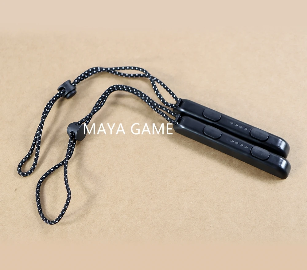 2 قطعة لنينتندو سويتش OLED JoyCon Joy Con الأسود شريط للرسغ حبل للتبديل Joycon يلتف الموز قابل للتعديل قوس الوقوف