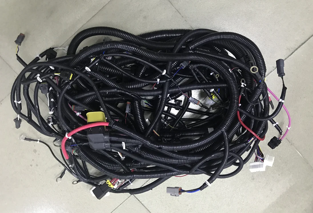 PC200-8 Main Outernal Wiring Harness 20Y-06-42411 20Y-06-42751 for Komatsu Excavator, 3 month warranty