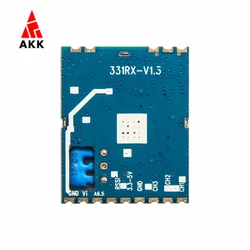 AKK 331 5.8GHz FPV AV alıcı modülü gözlük ve FPV monitör/351 FPV verici modülü için yarış drone DIY inşa