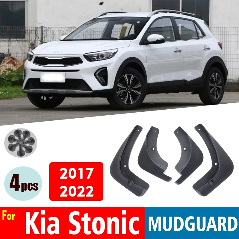 

Брызговики для KIA Stonic крыло брызговиков, грязеотталкивающие Брызговики, автомобильные аксессуары, автомобильный стиль, передние и задние 4 шт. 2017-2022