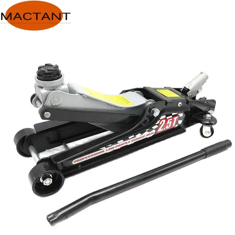 MACTANT 2.5T Household Hydraulic Jack Horizontal Small Jack Car Jack Car Tire Replacement Auxiliary Tool Jack CN On Sale