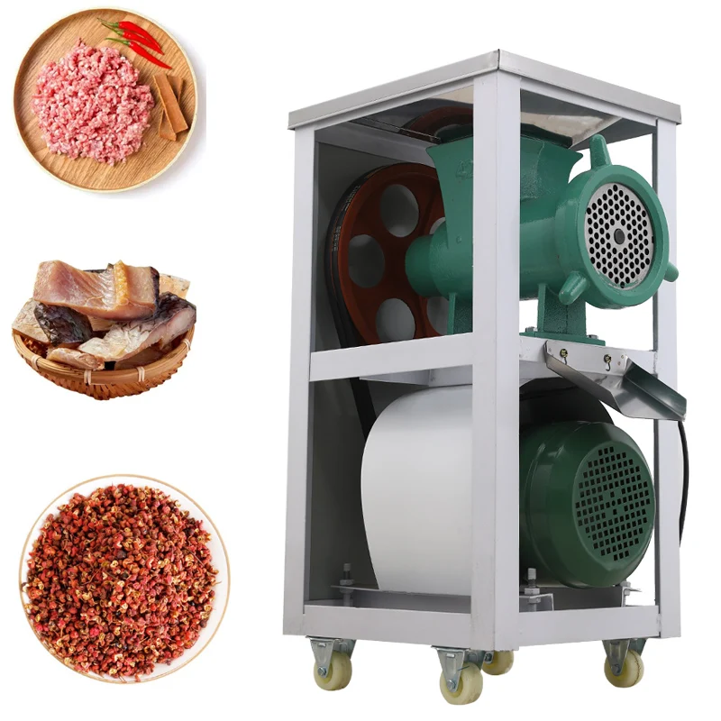 Commercial Multifunctional Meat Grinder Automatic Fish-Crushing Household Electric Meat Mincer Food Crusher