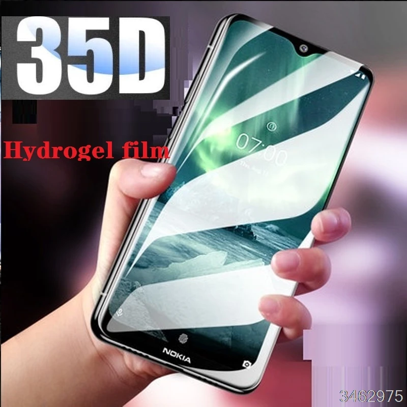 9H Hydrogel film for Nokia 4 3.1 Plus 2.1 3 2 1 Screen Protector Protective Film for Nokia 4.2 3.2 3.1A 3.1C HD Not Glass