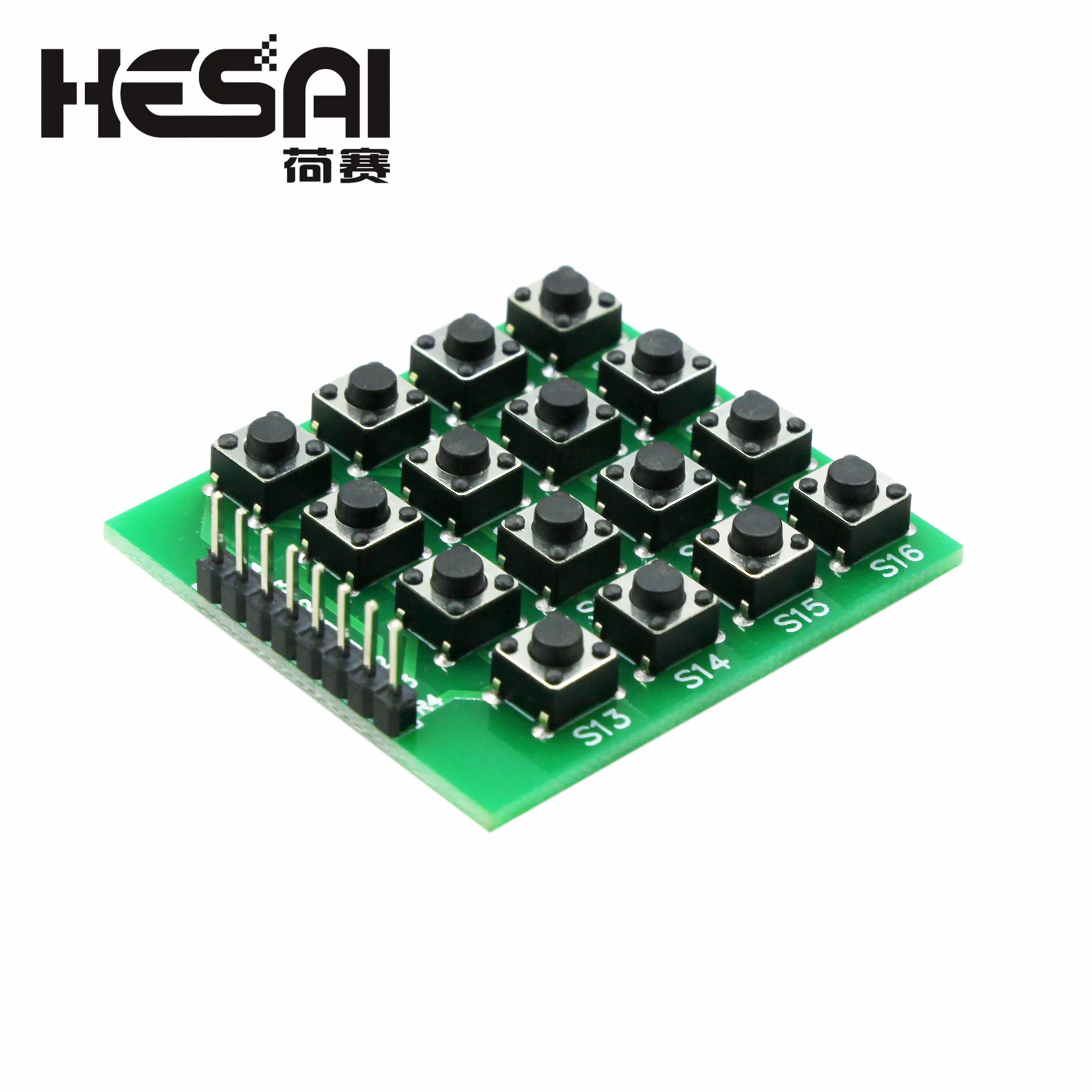 8pin 4x4 4*4 Matrix 16 Keys Button Keypad Keyboard Breadboard Module MCU for arduino Diy Kit