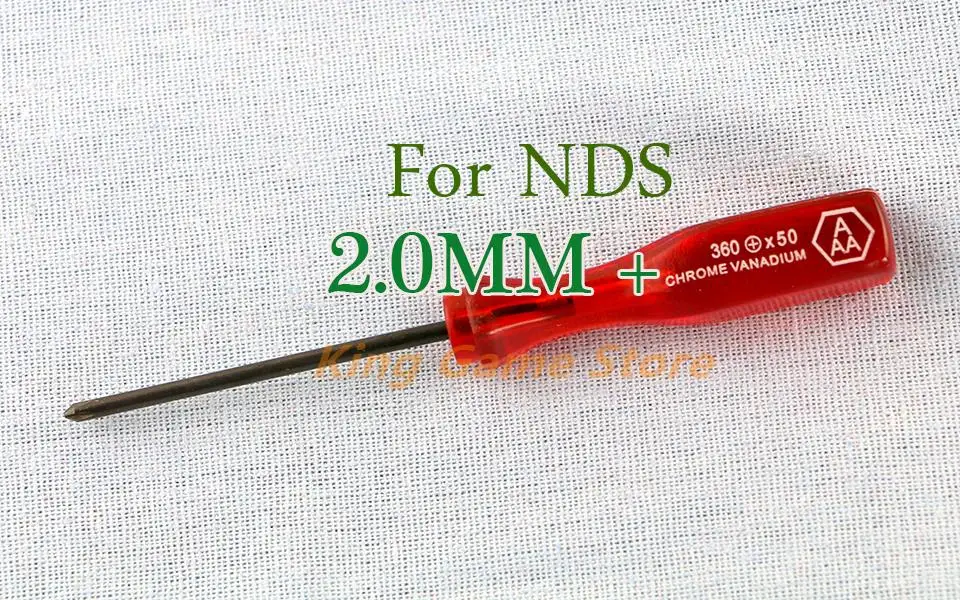 2pcs/lot Opening tool 2.0MM + Cross Screwdriver for NDS NDSL GBA GBC 3DS 3DS XL Repair Tool Screwdriver