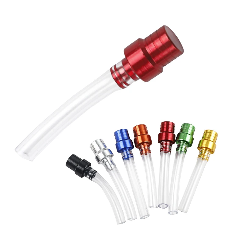 1PC Motorcycle Gas Fuel Cap 2 Way Valves Vent Breather Hoses Tubes For Motocross ATV Quad Dirt Pit Bike Fuel Tank Breather Pipe