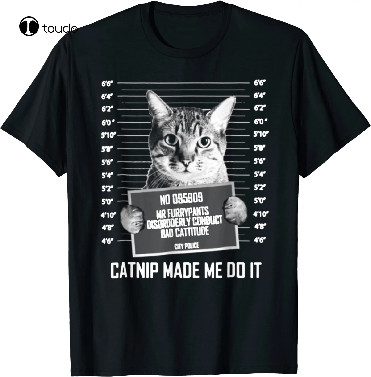 Catnip Made Me Do It Funny Cat Tee T-Shirt Hotnew Tee Shirt