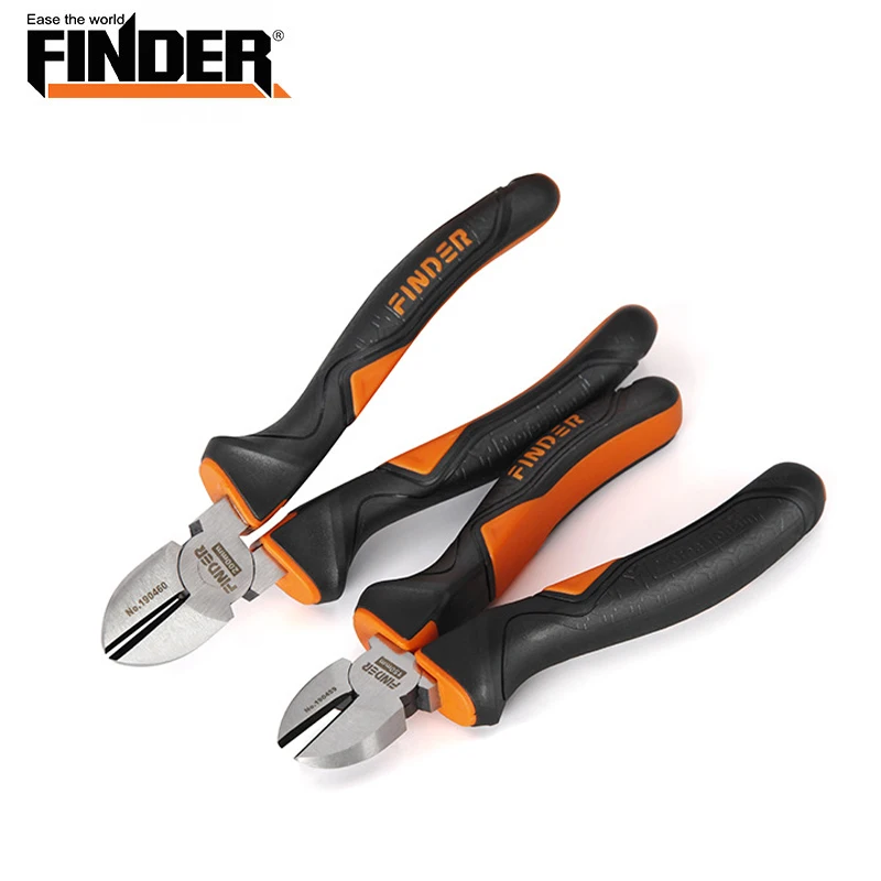 

6" 8" Diagonal Pliers Wire Cutters Crimping Tool Wire Stripper Nippers Cutting Pliers Carbon Steel Diagonal Side Snips Hand Tool