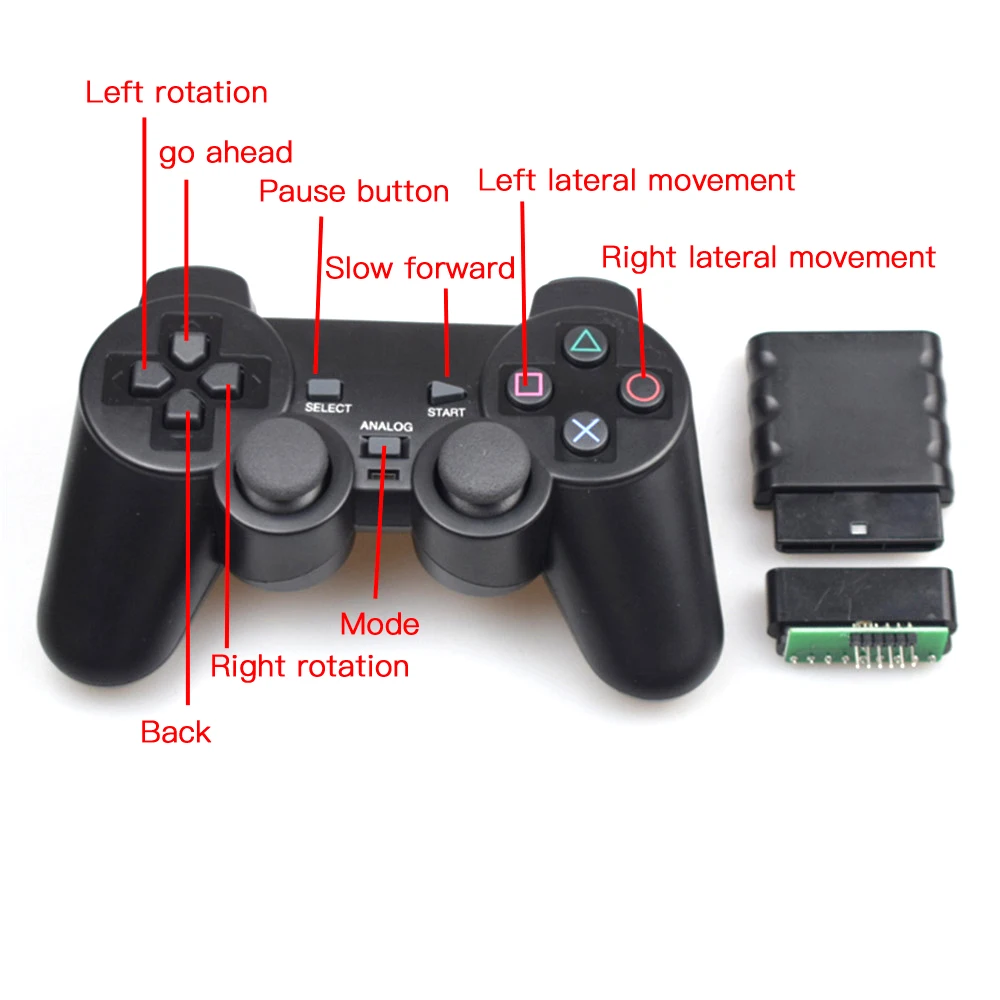 Mango de Control remoto inteligente, rueda de Mecanum, Robot de coche omnidireccional para Arduinoo con Motor codificador de 12V, vástago de