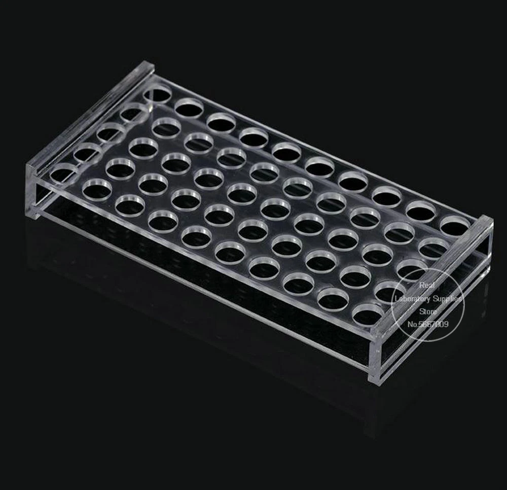 1pcs Clear 1/2/5/10/20ml PMMA ampoule bottle perspex Rack For School Lab