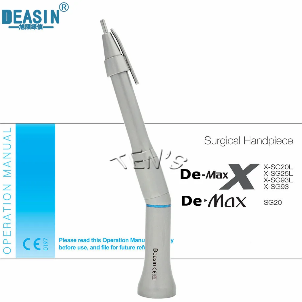 Dental Low Speed Handpiece Surgical Operating Straight Head 20 Degree Dentistry Good Quality Dentist Tools For Surgical Burs