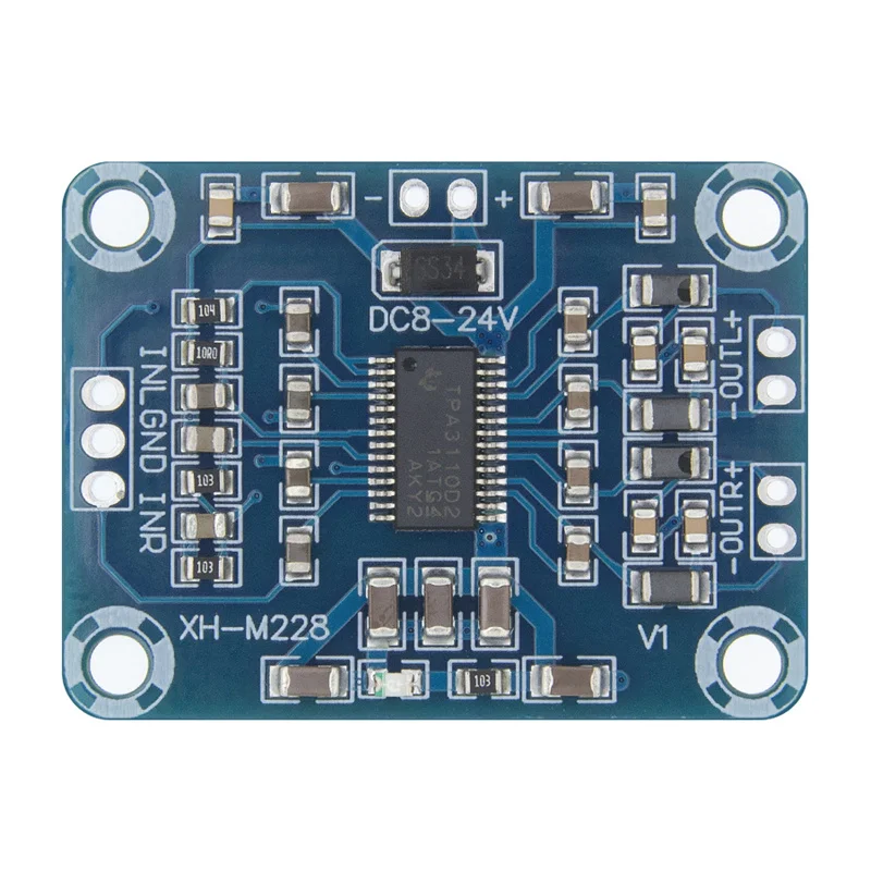 Neue 2X15W Digitale Audio Stereo Verstärker Modul Bord TPA3110 Klasse D Power AMP Stereo Lautsprecher Verstärker Elektronische Komponenten