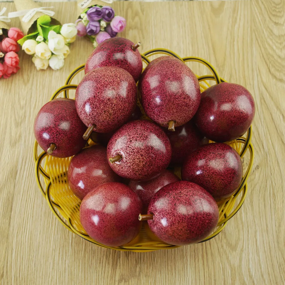 

10pcs 5.6cm*7.3cm High imitation Fake artificial passion fruit model&plastic fake simulated artificial passion fruit