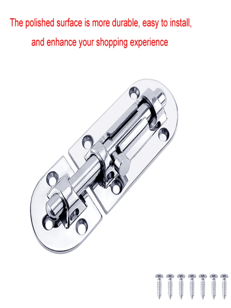 Marine Grade Stainless Steel  316 Boat Barrel Bolt Cabinet Door Latch Lock For Boat Yacht RV Door Window Hardware Accessories