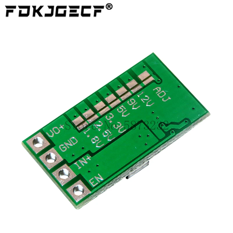 Mini DC-DC 12-24V do 5V 3A obniżanie mocy moduł zasilający napięcia przetwornica regulowany 97.5% 1.8V 2.5V 3.3V 5V 9V 12V