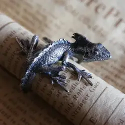 Vintage Lizard Rings for Men Women Trendy Gecko Hip Hop Rock Ring Jewelry Gift