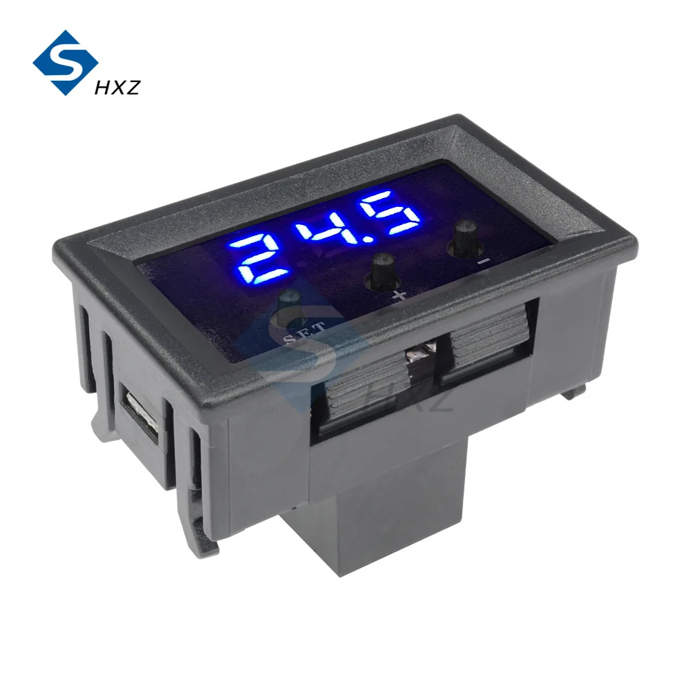 W1209 LED Digital Temperature Controllear Thermostat Temperature Control Thermostat Switch Plate With Thermal Wire Case Sensor